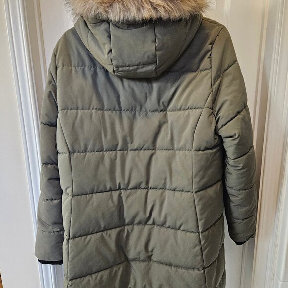 JOE Fresh + ACTIVE Mid Length Puffer Coat NWOT - Picture 2 of 10